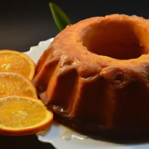 Bolo de Cenoura com Açúcar de Palmeira