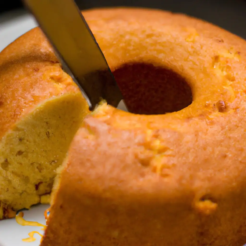 Bolo de Cenoura com Recheio de Creme