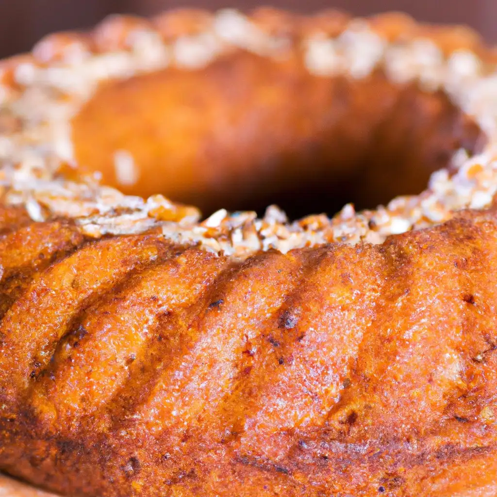 Bolo de Cenoura com Recheio de Goiabada