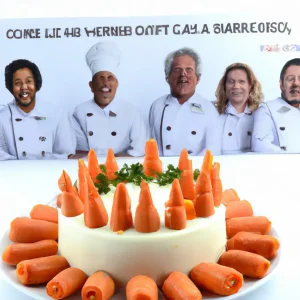 O Bolo Cenoura no Mercado Gourmet